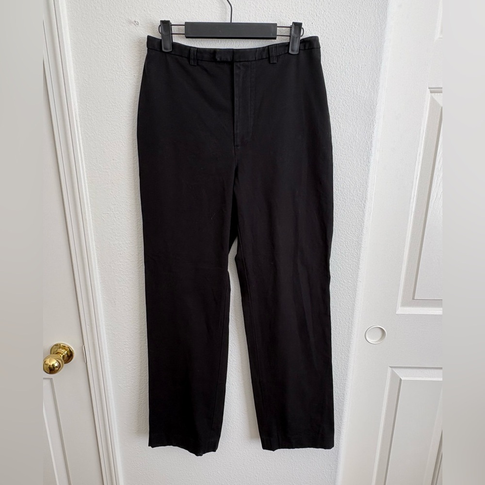 Banana Republic Stretch Business Casual Black Pants Size 6L